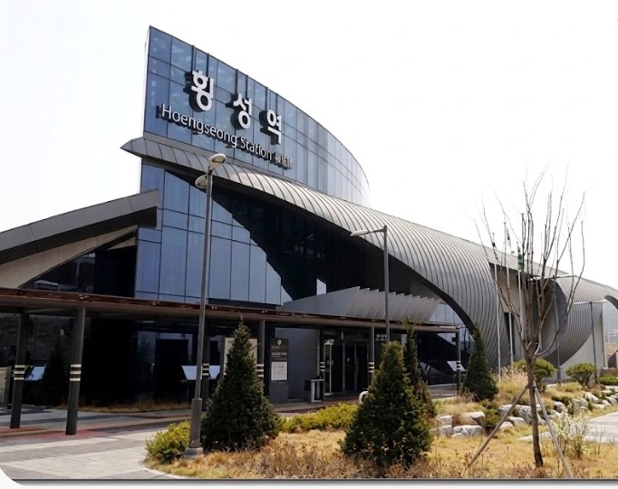 원주~강릉 횡성역사 에스컬레이터 설치공사